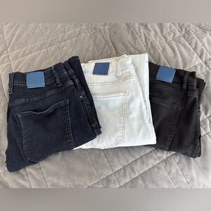 LOT OF 3:  Mugsy Stretch Slim Straight Jeans 31x31